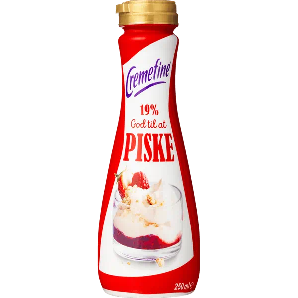 Cremefine 19% til Madlavning og Piskning