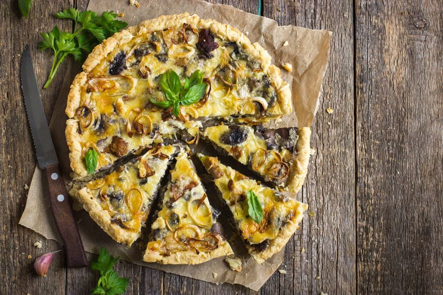 recipe image Porretærte