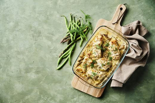 recipe image Fisk i fad