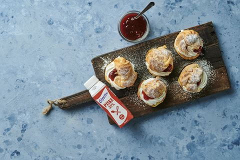 recipe image (Creme-)Fine Fastelavnsboller