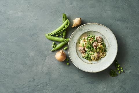 recipe image Pasta med Nemme Kødboller