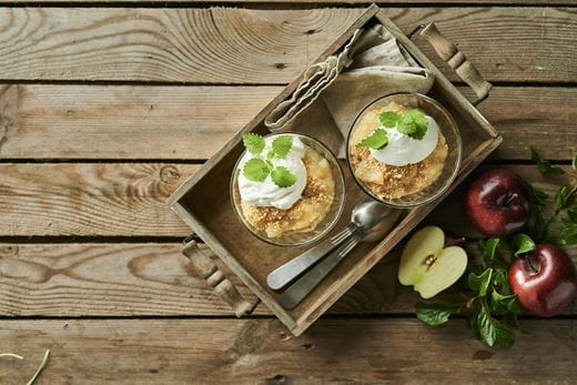 recipe image Gammeldags Æblekage