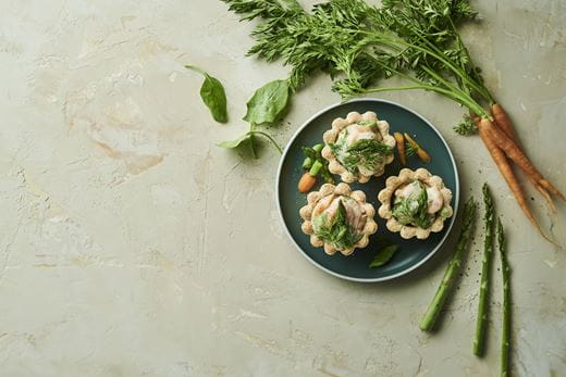 recipe image Tarteletter med Rejer