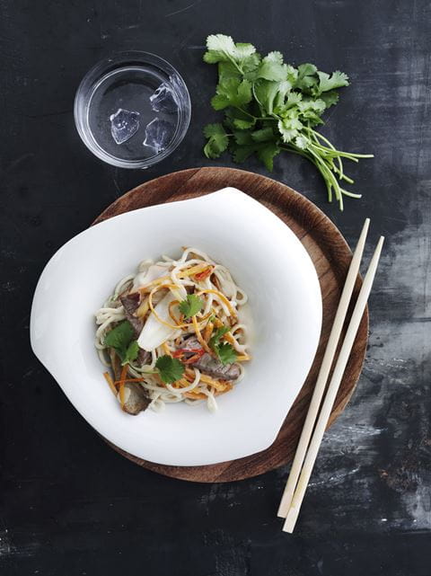 recipe image thai wok med svampe