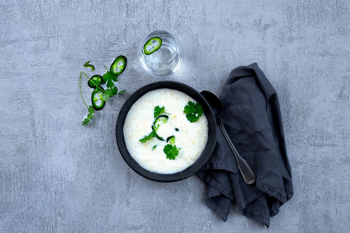 recipe image cremet blomskålssuppe med citrus