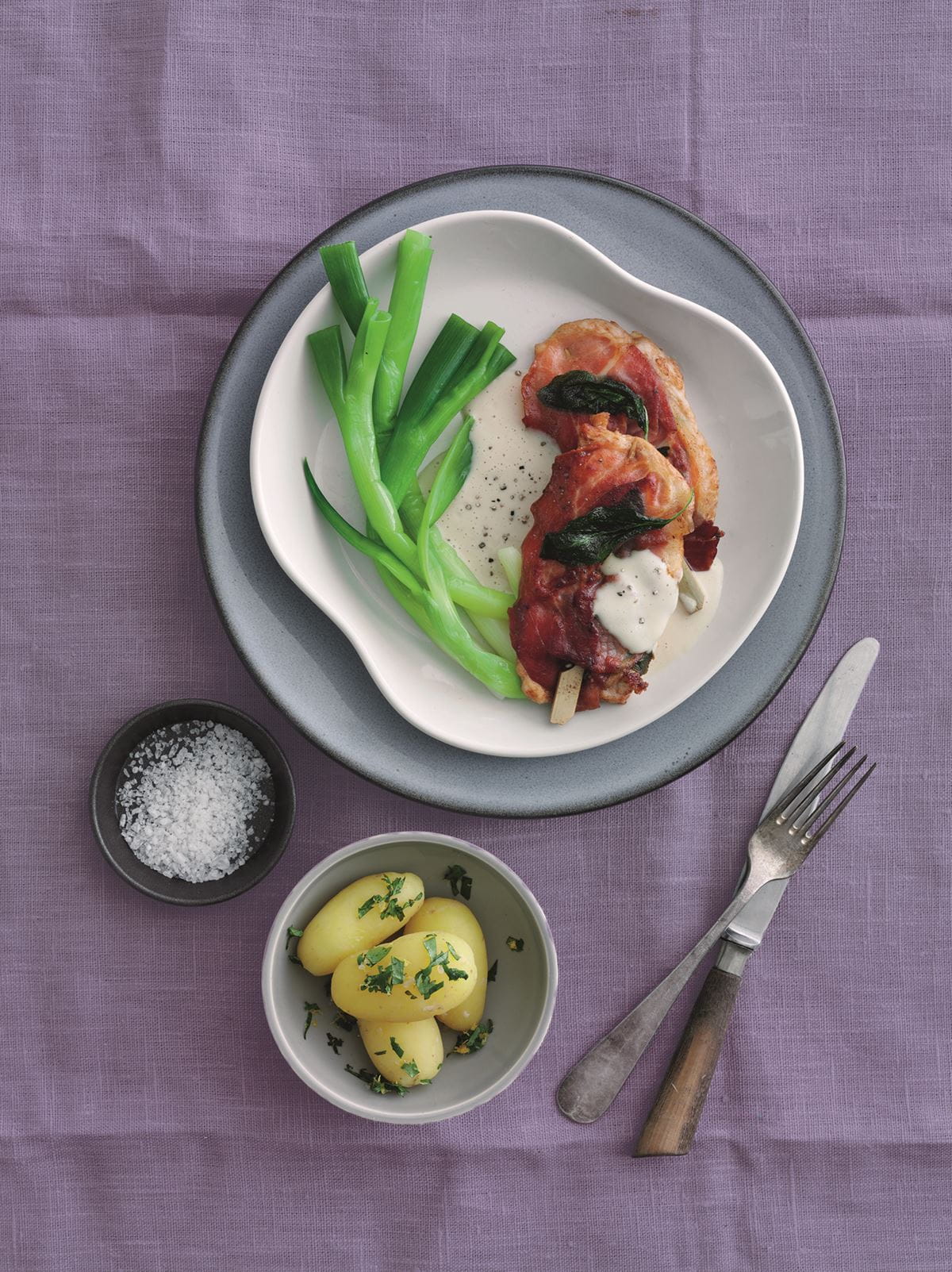 recipe image kylling saltimbocca